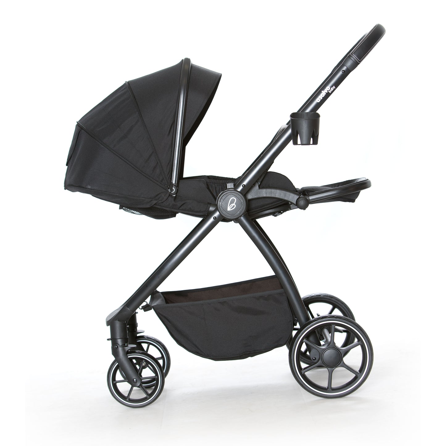 2 in 1 Buggy System DUO RODAS BLACK