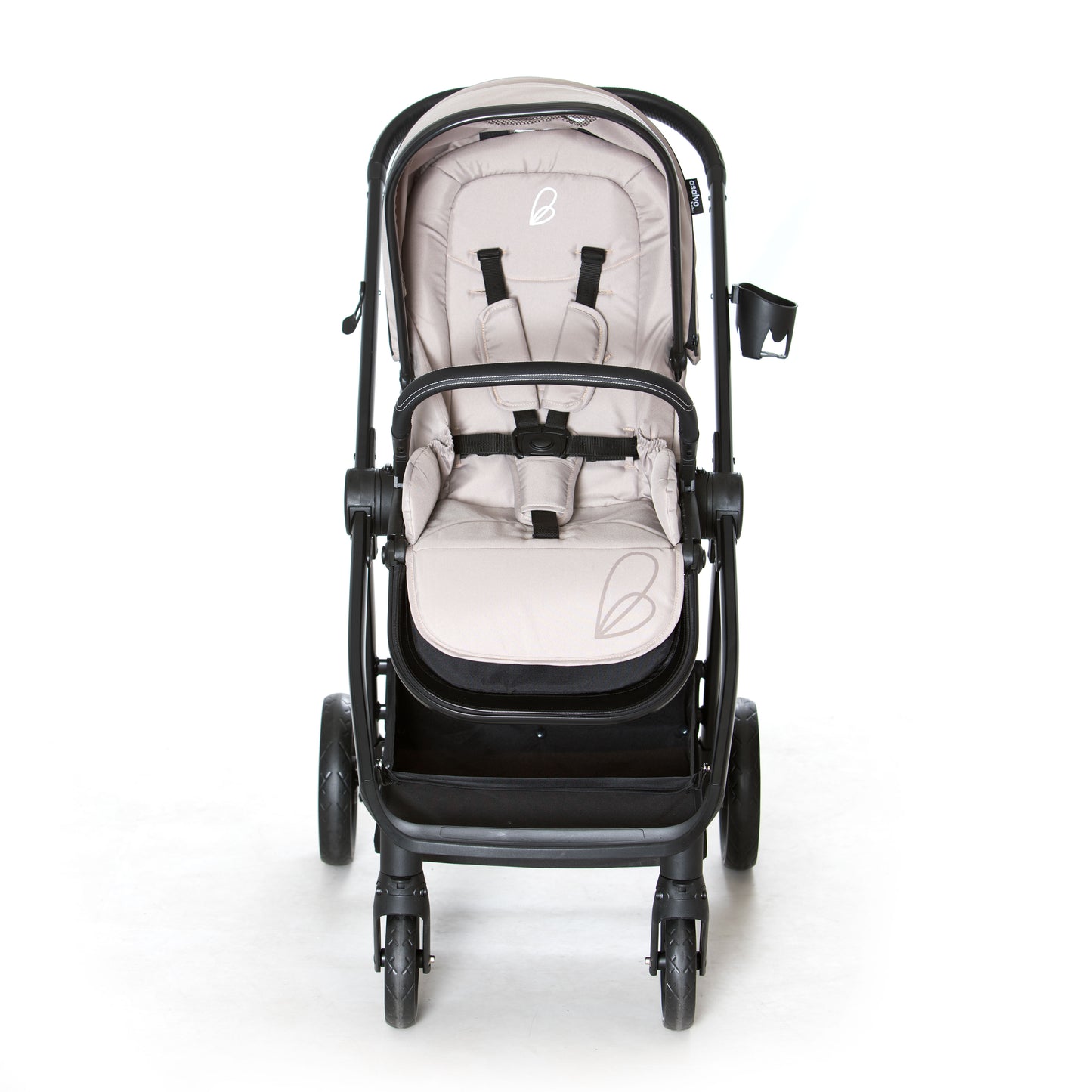 2 in 1 Buggy System DUO RODAS BEIGE