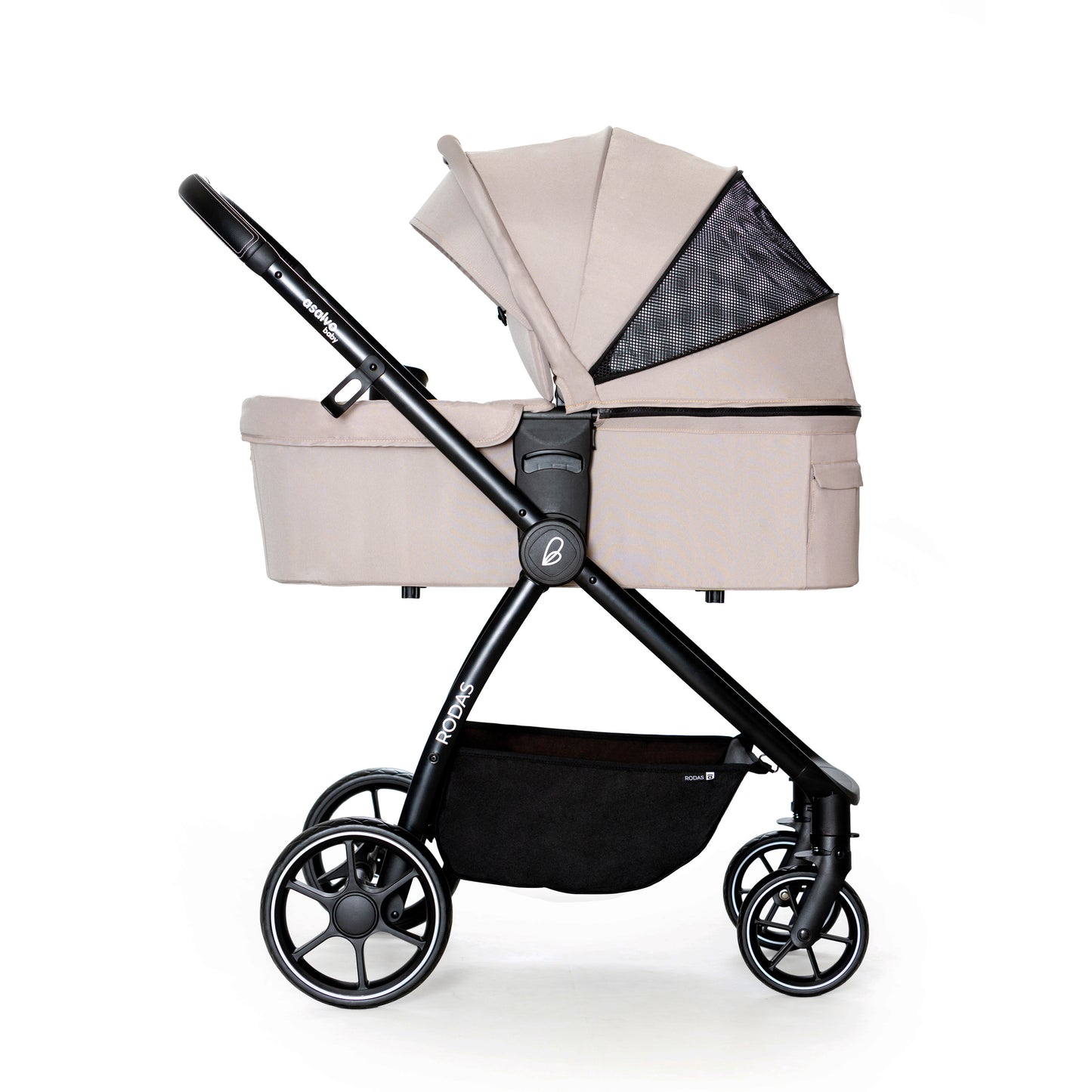 2 in 1 Buggy System DUO RODAS BEIGE