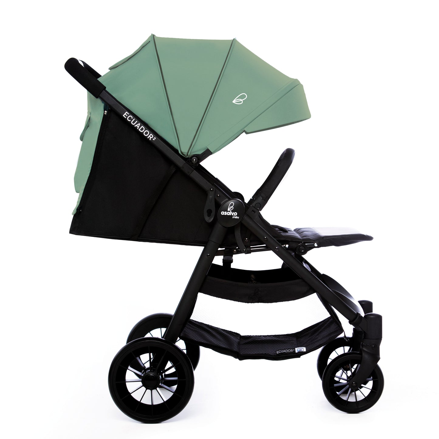 3 in 1 Kinderwagen ECUADOR II grün