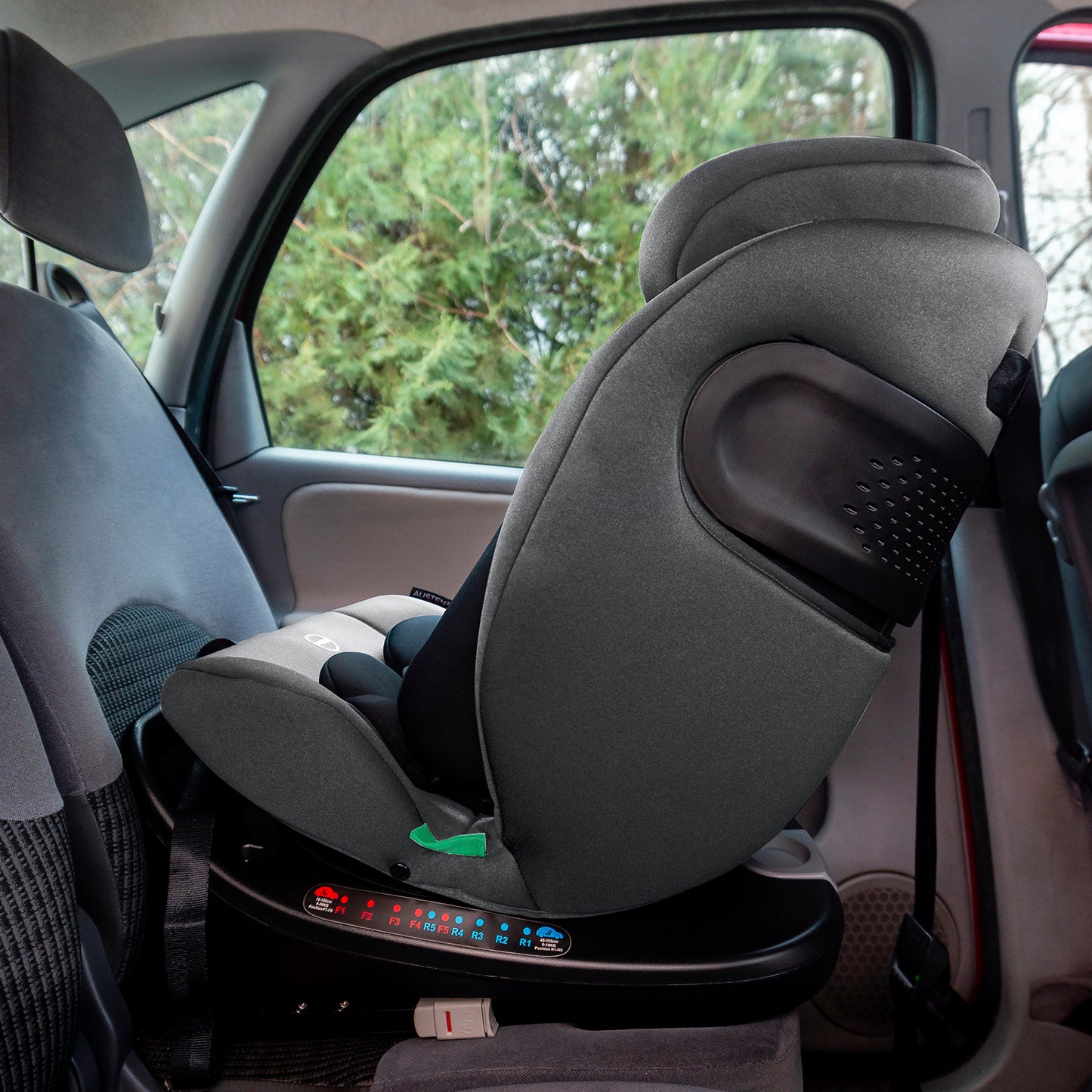Kinderautositz AUSTEN 2 GREY