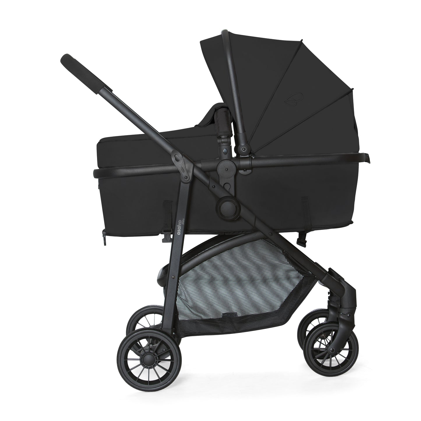 Kinderwagen Set BIARRITZ BLACK Convertible als Trio