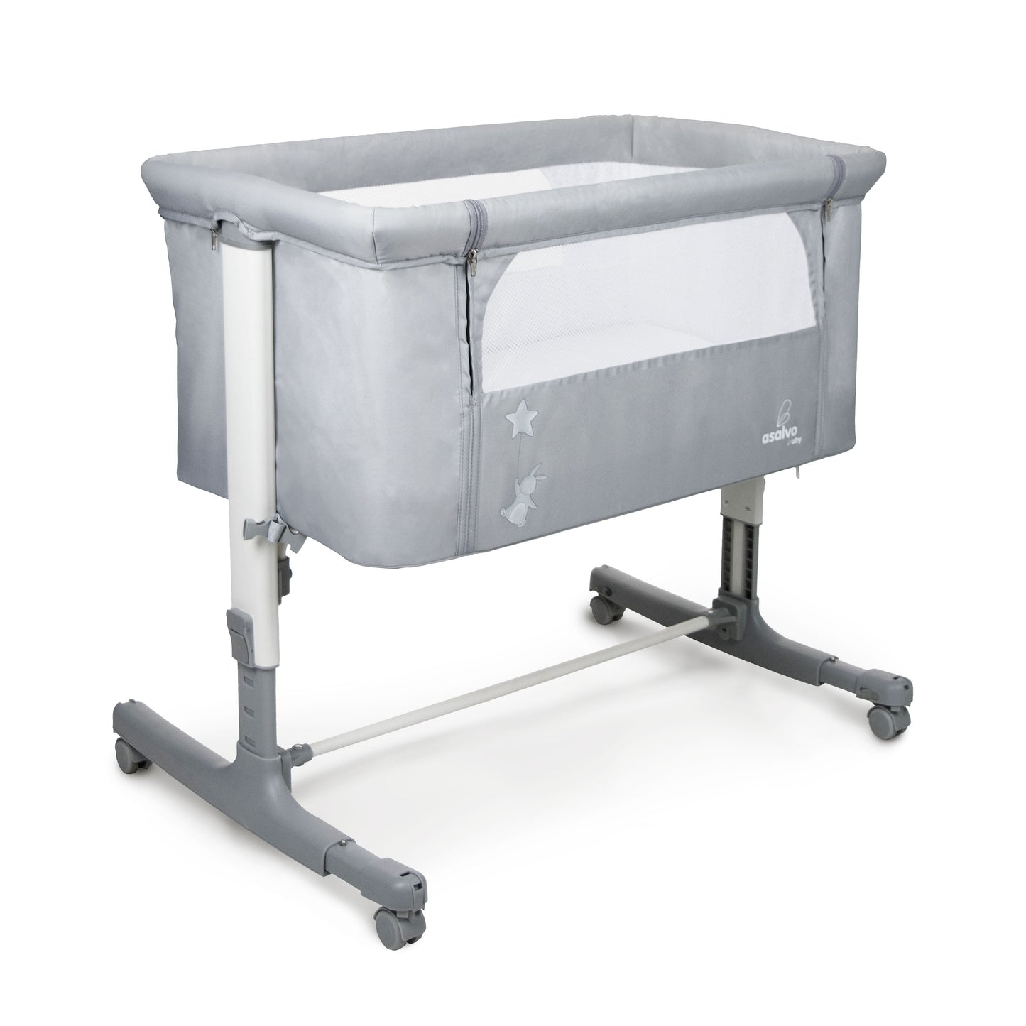 Beistellbett mit Wippfunktion und höhenverstellbar