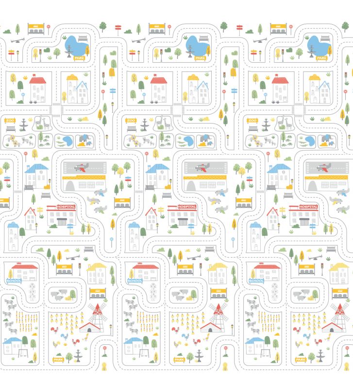Play mat FARM-CITY 120X180