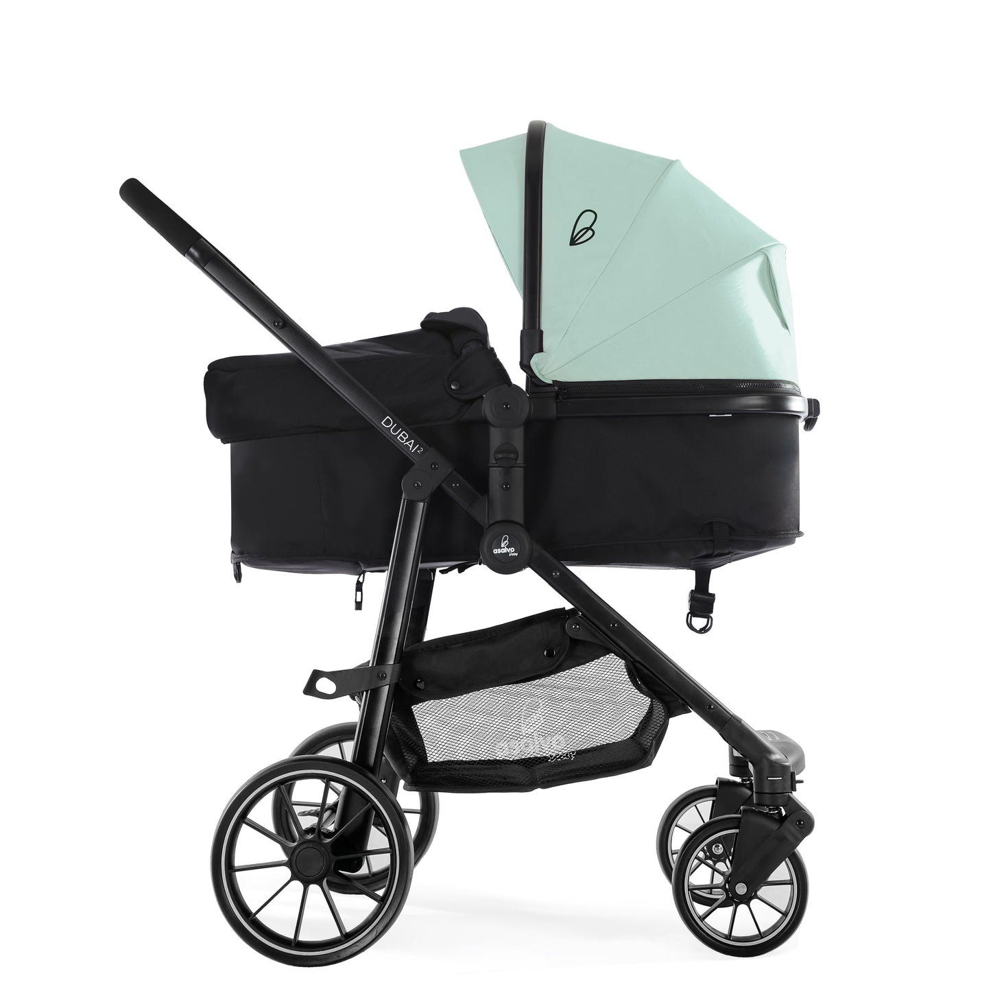 Ensemble poussette Dubai 2 Convertible en trio