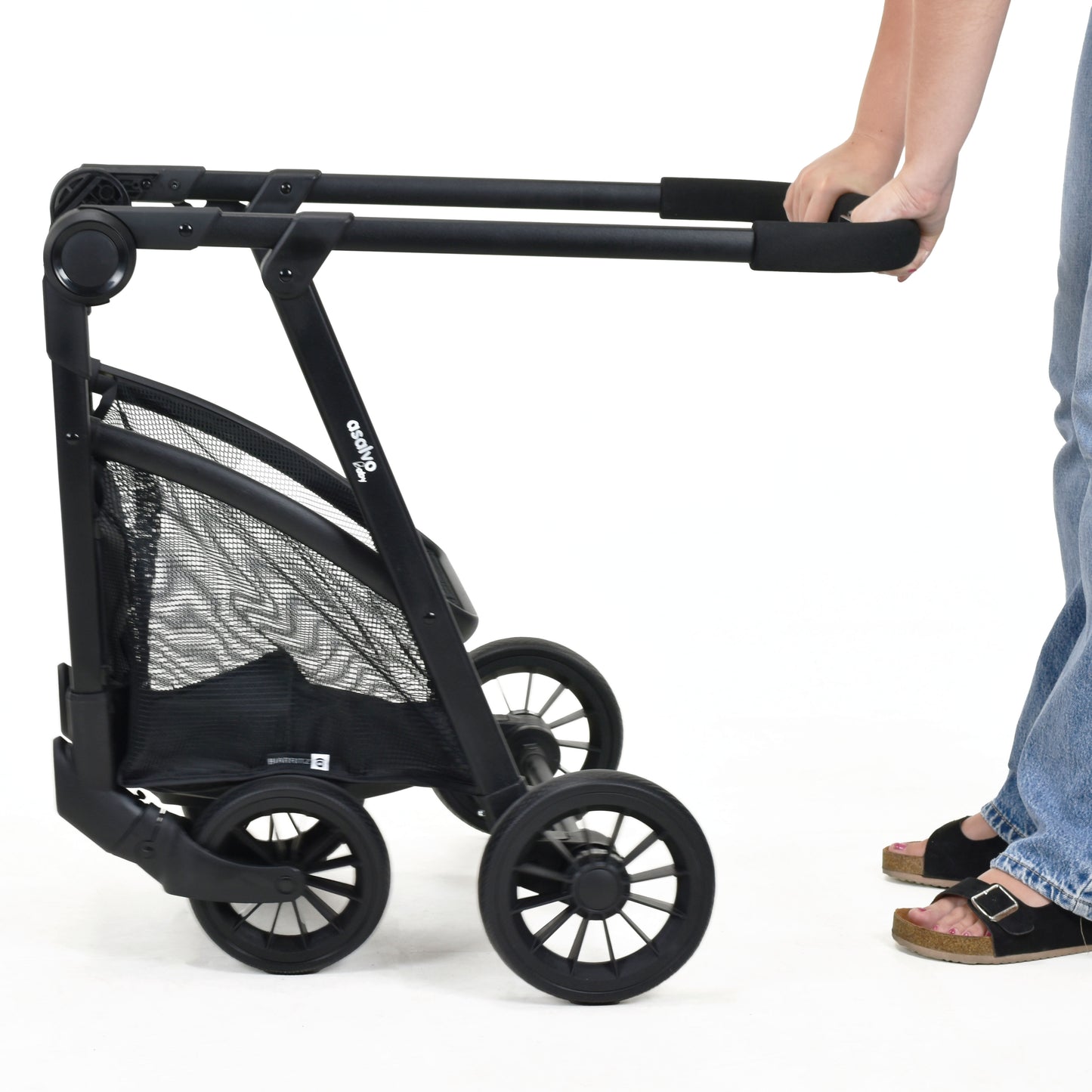 Kinderwagen Set BIARRITZ BLACK Convertible als Trio