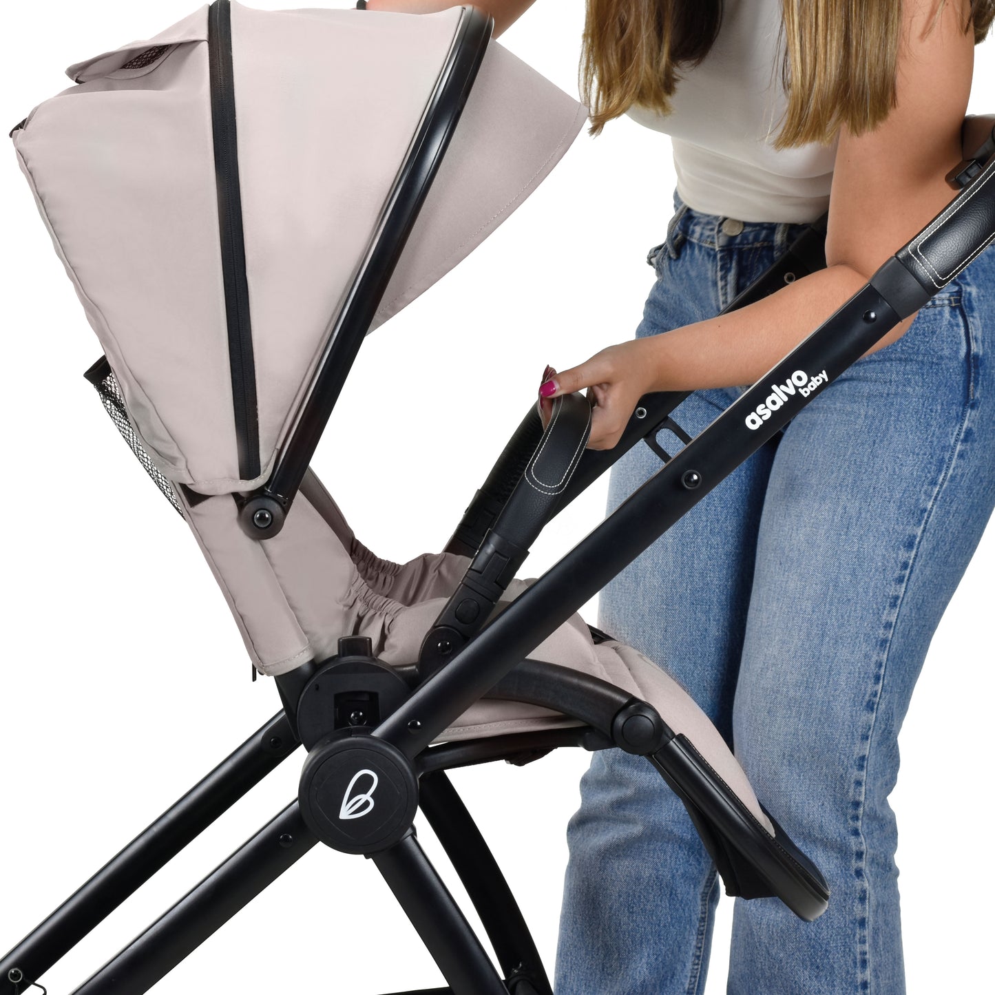2 in 1 Buggy System DUO RODAS BEIGE