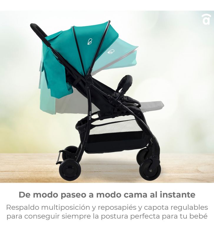 Kinderwagen Milan, bequem und leicht