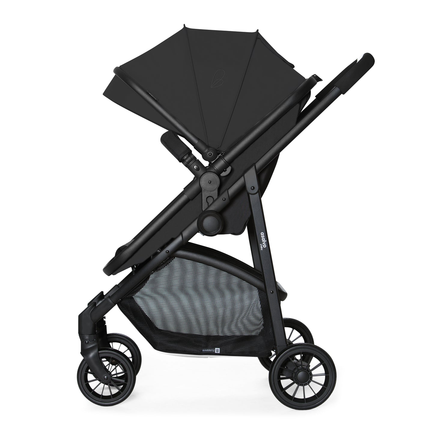 Kinderwagen Set BIARRITZ BLACK Convertible als Trio