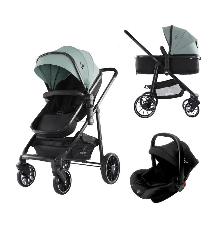 Ensemble poussette Dubai 2 Convertible en trio