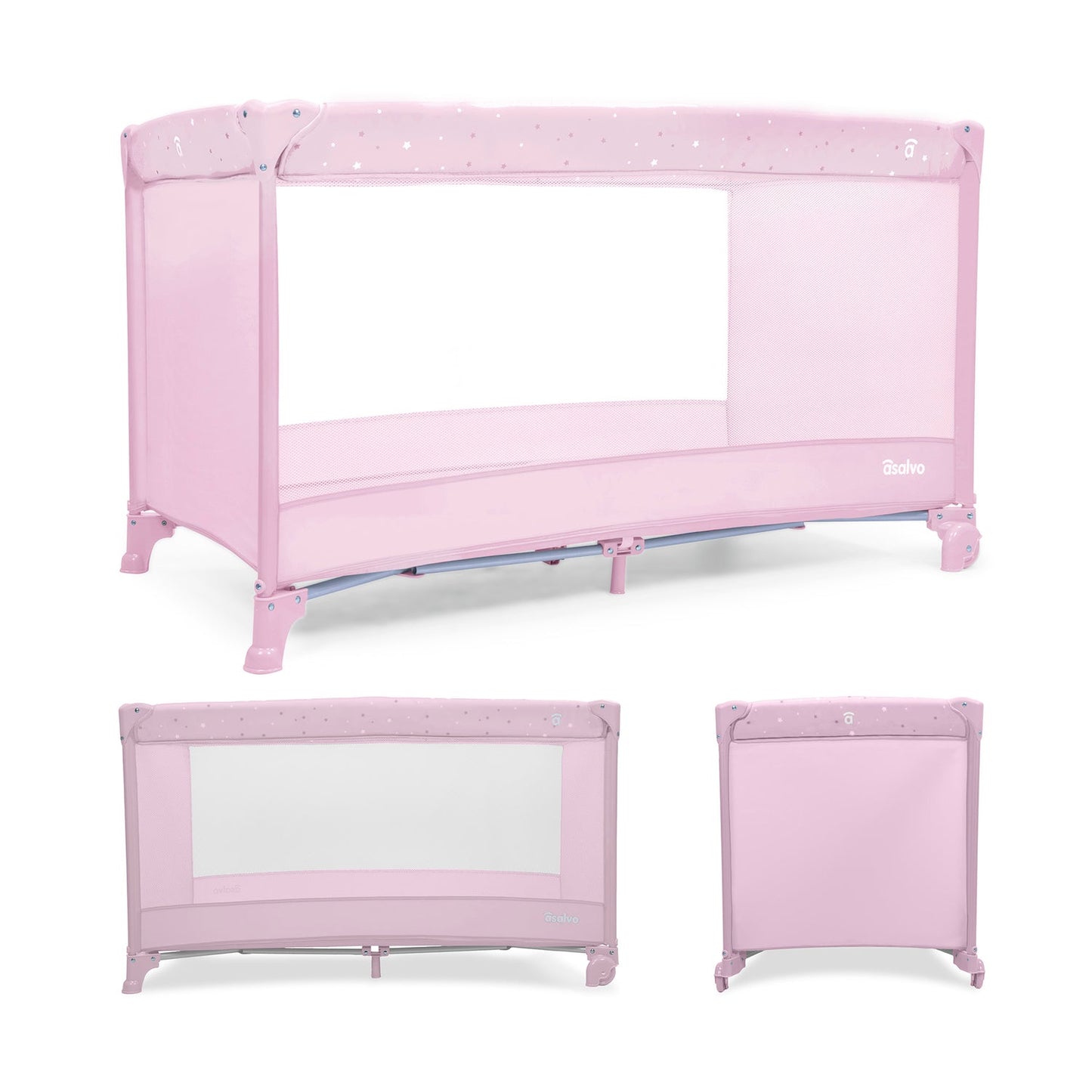 Asalvo Reisebett BALEARES in pink