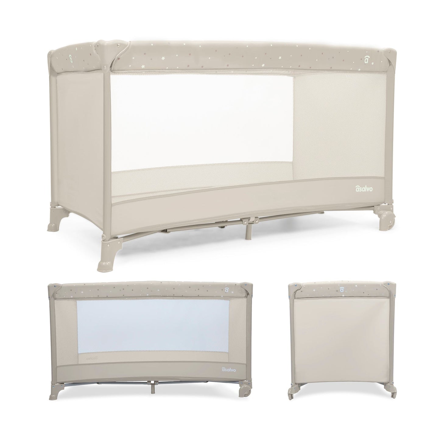Asalvo Reisebett BALEARES in beige