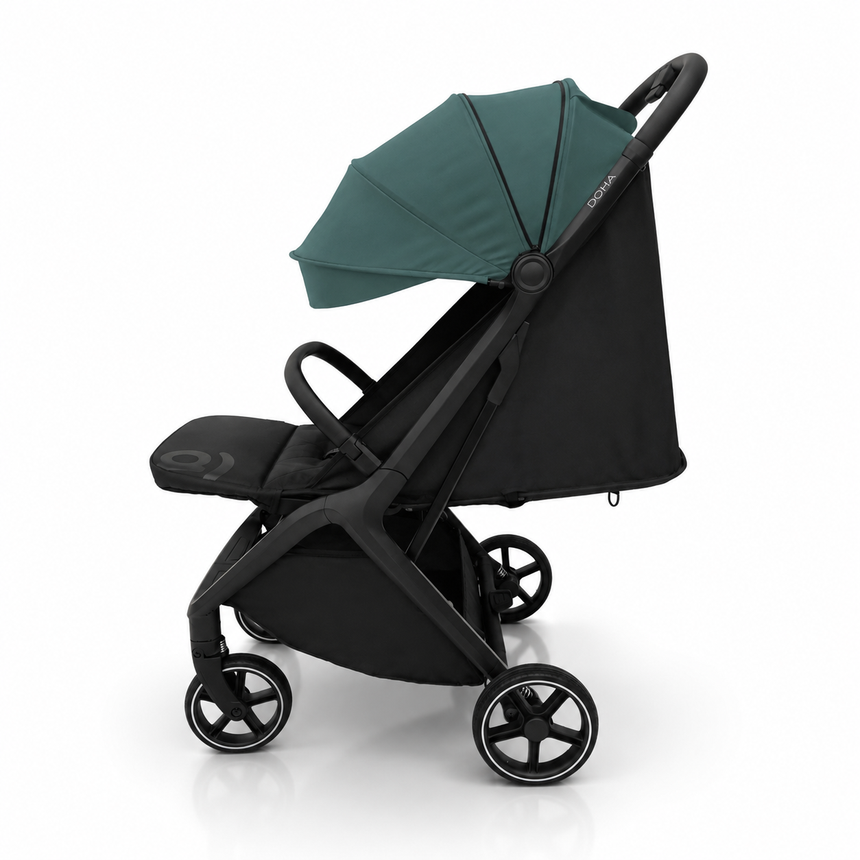 Asalvo Kinderwagen Doha in grün