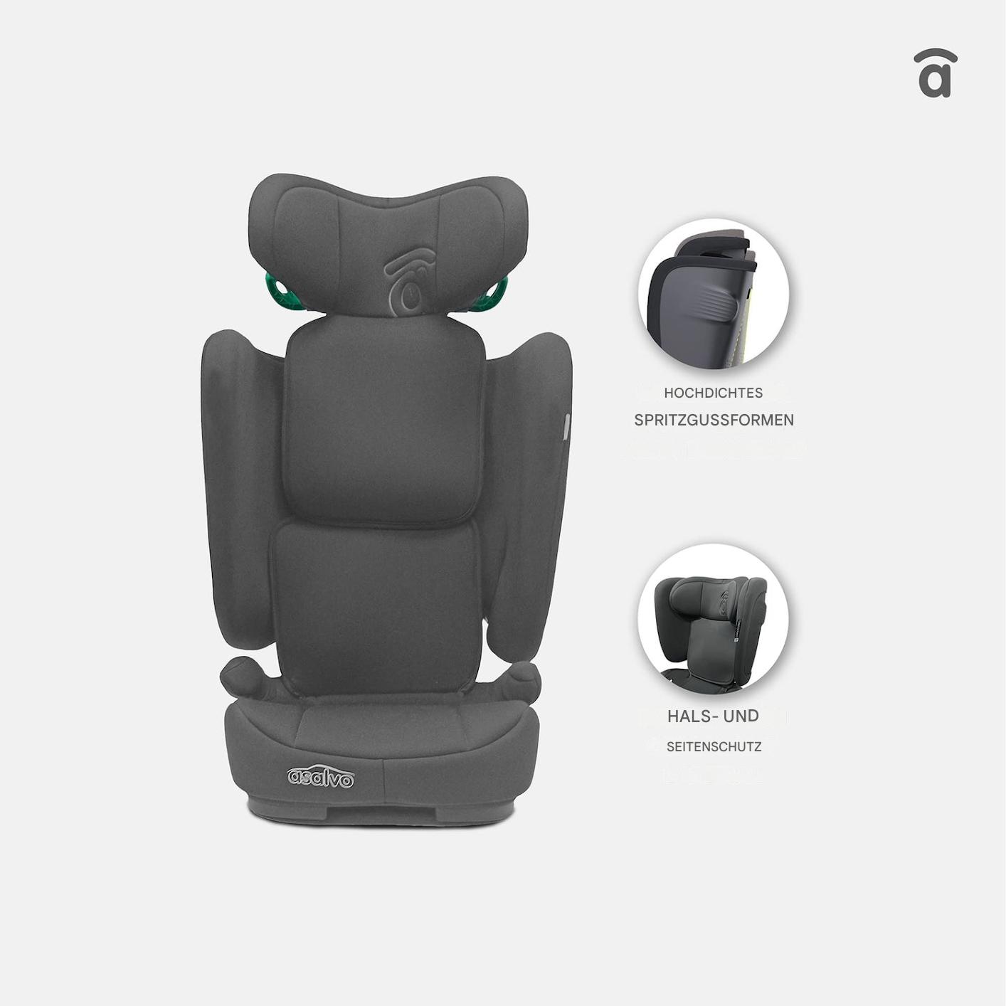 Asalvo Kinderautositz Omniguardin Schwarzer