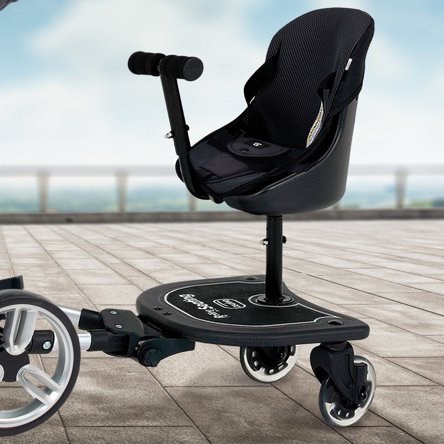 Buggy Board für Kinderwagen