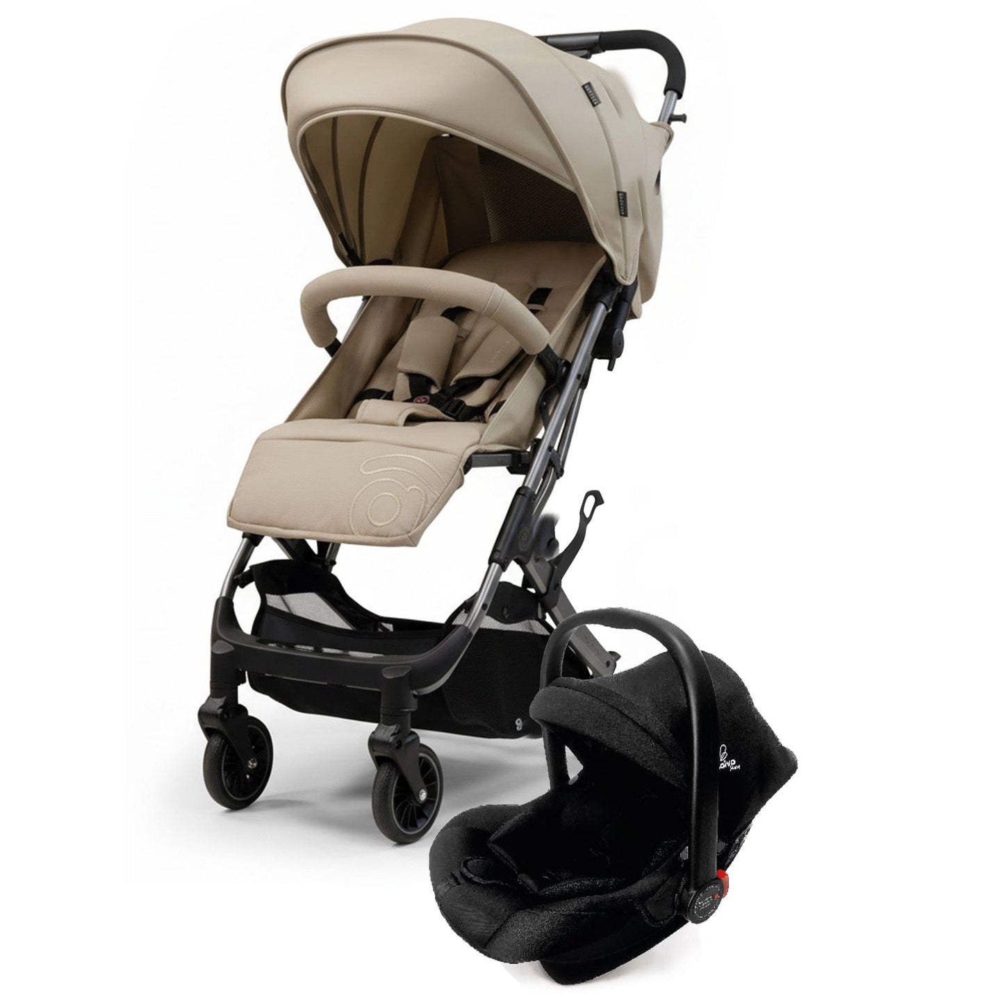 Kinderwagen Travel System Amsterdam Beige