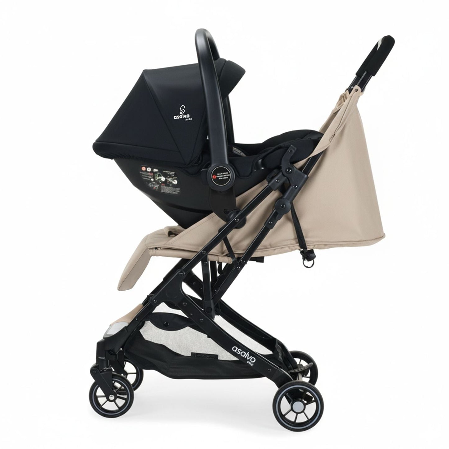Kinderwagen Travel System Amsterdam Beige