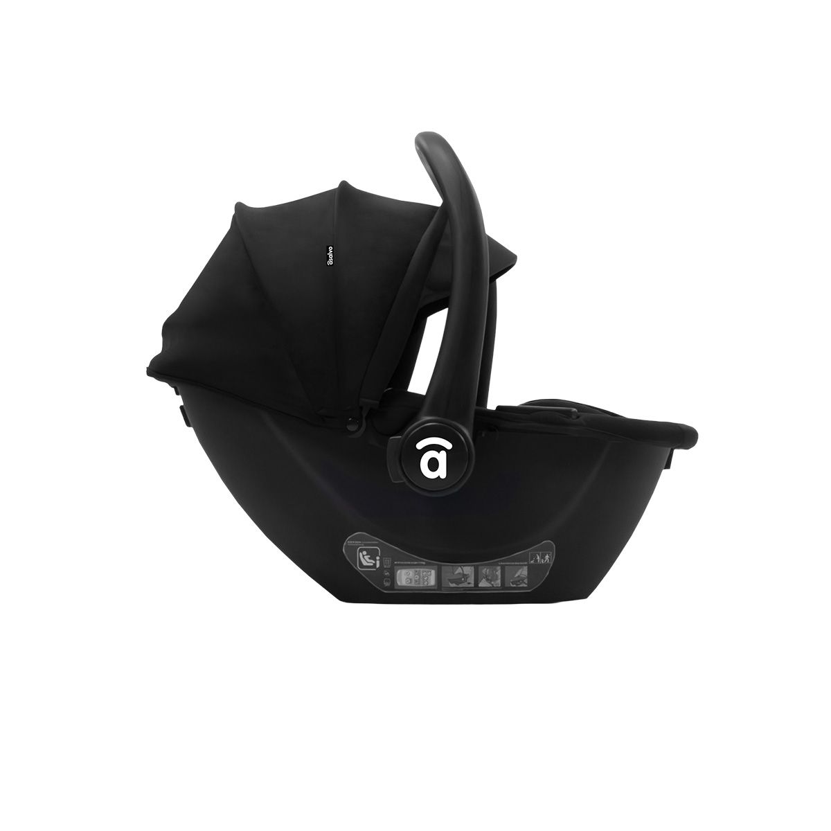 Asalvo Kinderwagen Trio Coco grün