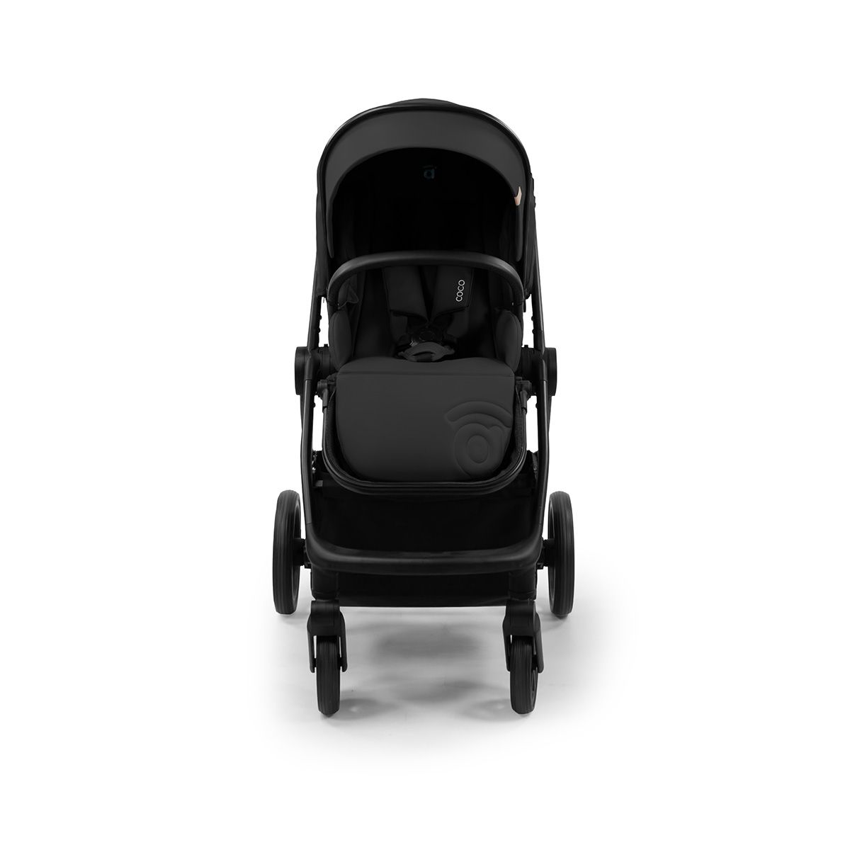 Asalvo Kinderwagen Duo Coco schwarz
