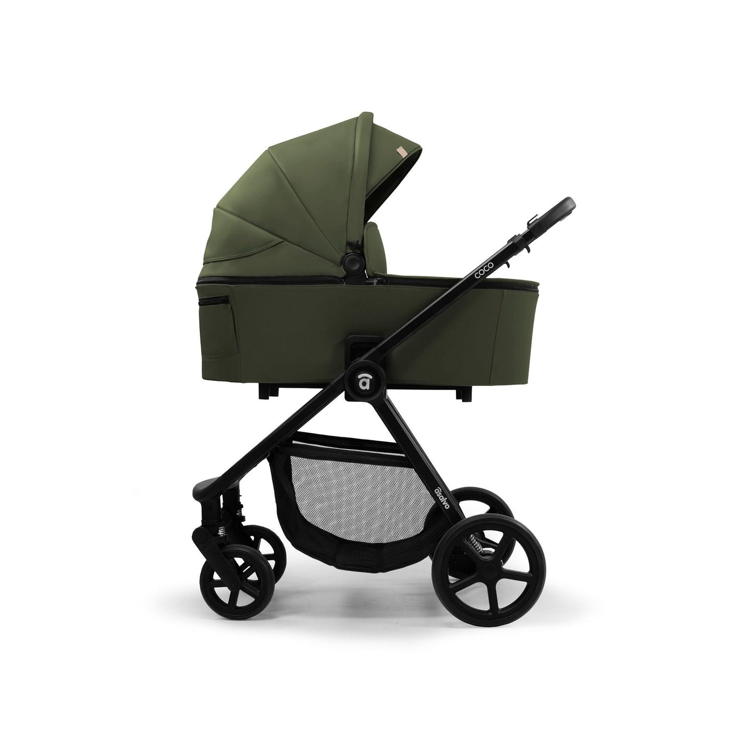 Asalvo Kinderwagen Trio Coco grün