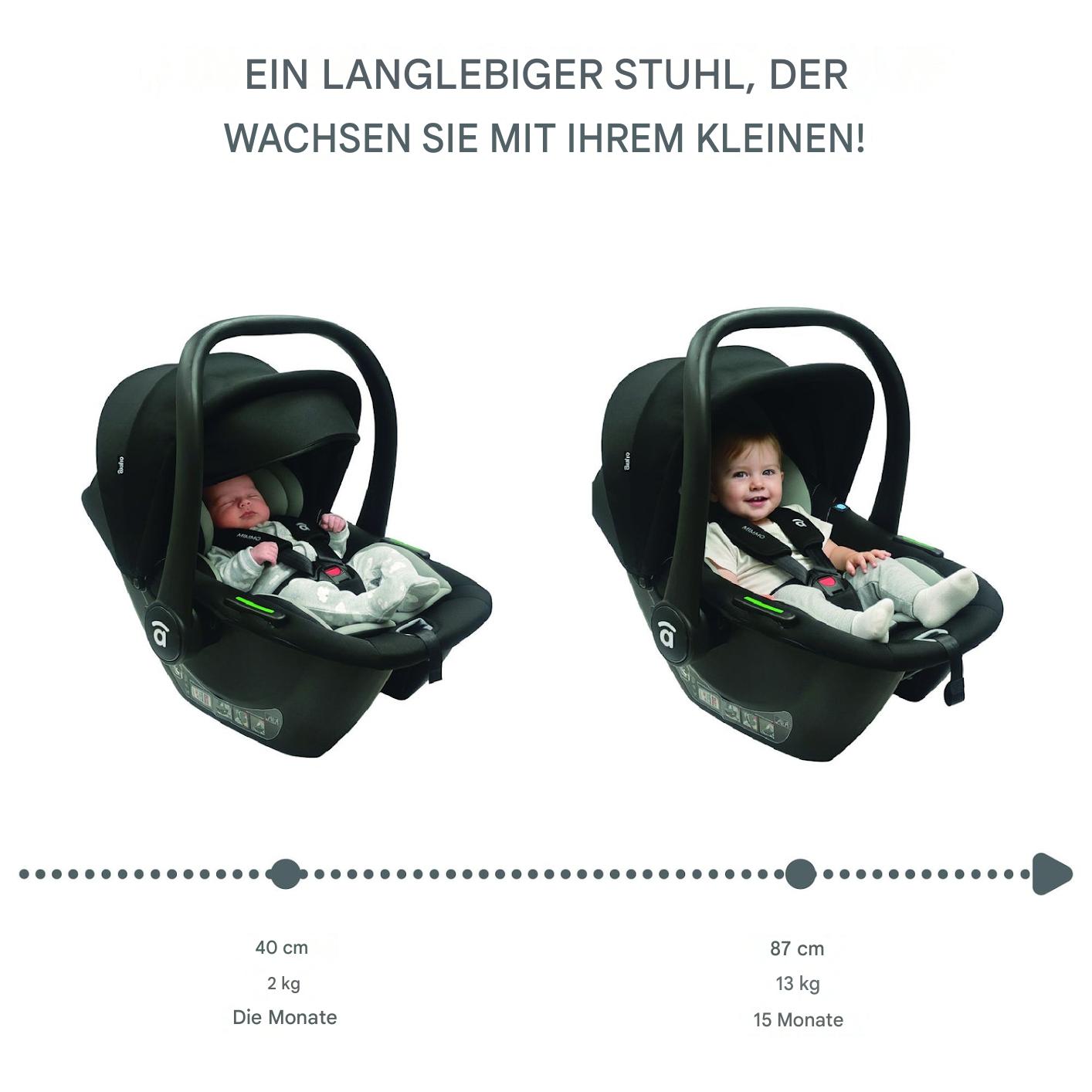 Asalvo Mimmo-Kindersitz Größe I 40–87 cm