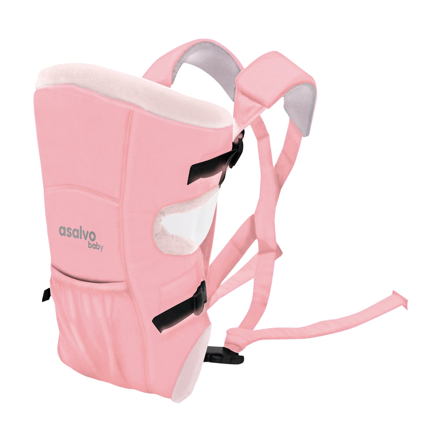 Asalvo Bauchtrage & Babytrage in Pink