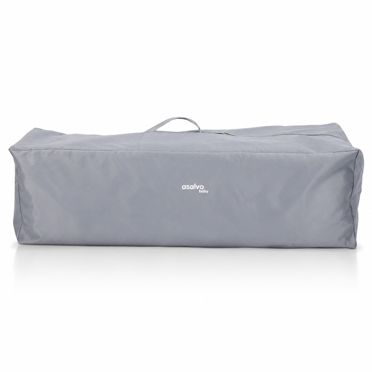Asalvo Reise und Spielbett Crib in grau