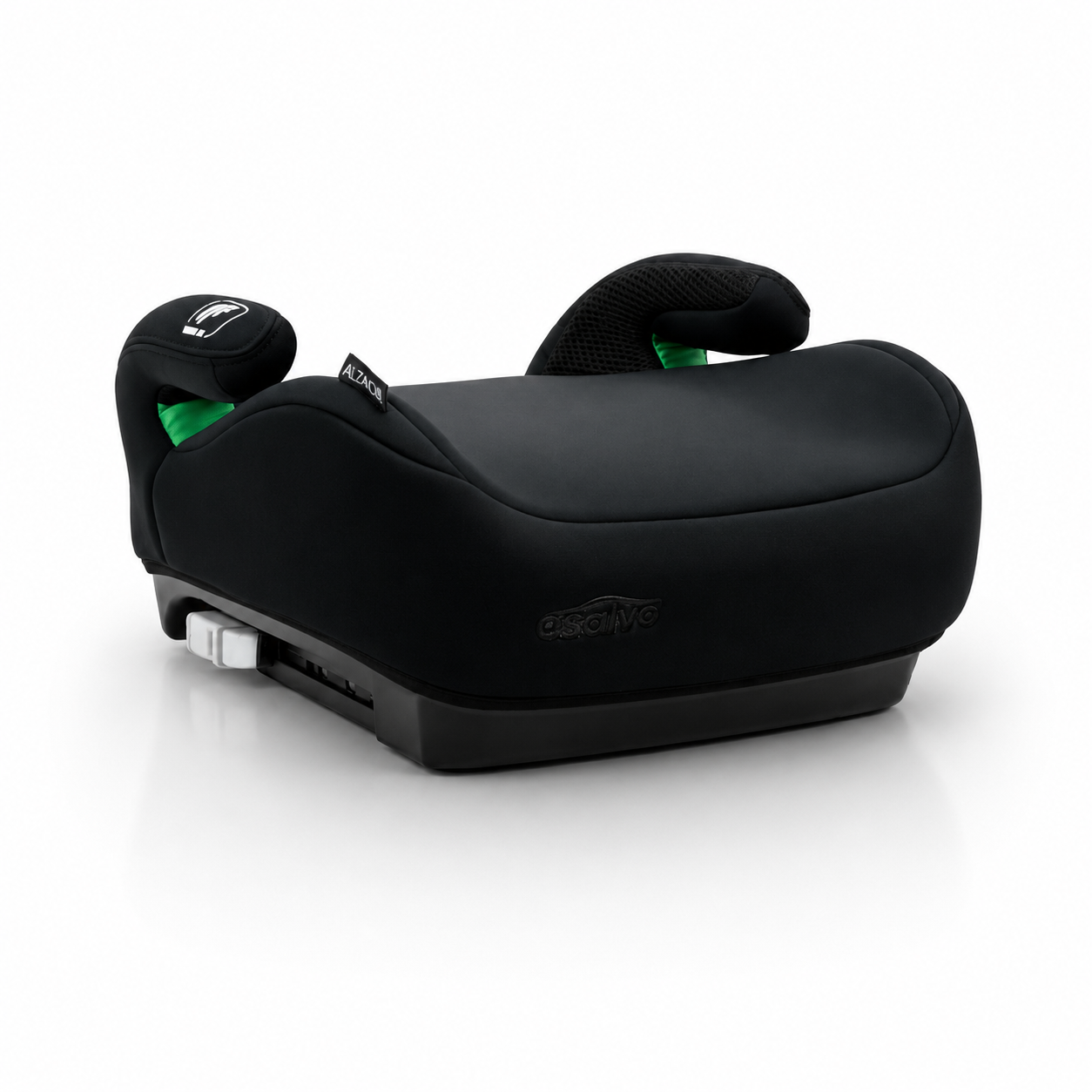 Asalvo Autokindersitz „ALZAFIX BLACK“ inklusive Isofix Halterung