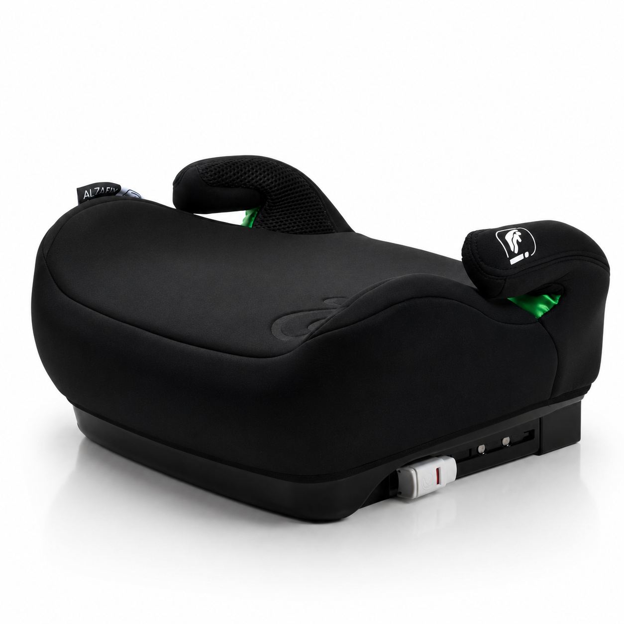 Asalvo Autokindersitz „ALZAFIX BLACK“ inklusive Isofix Halterung