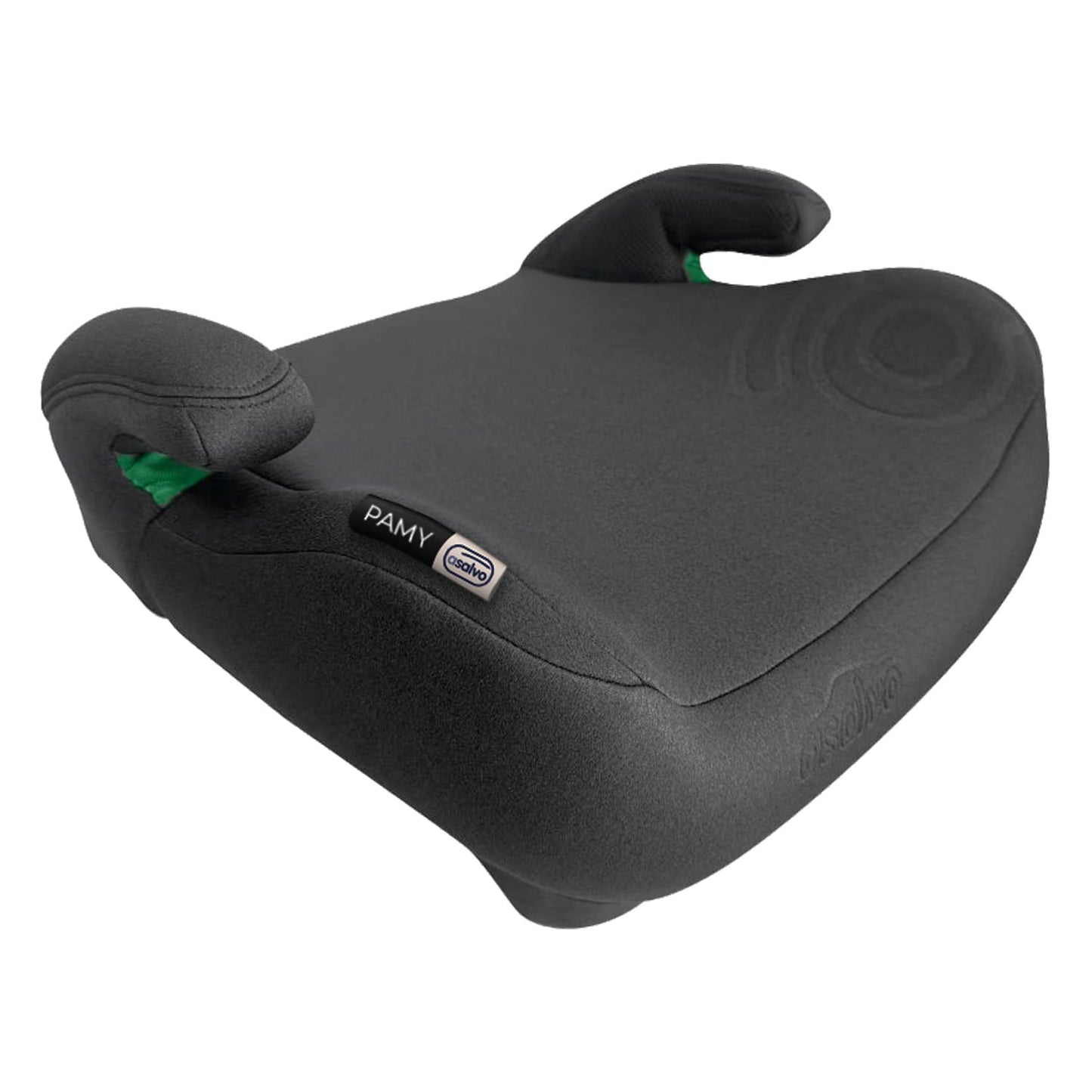 Asalvo I-Size Pamy Kindersitz in Schwarz Grau
