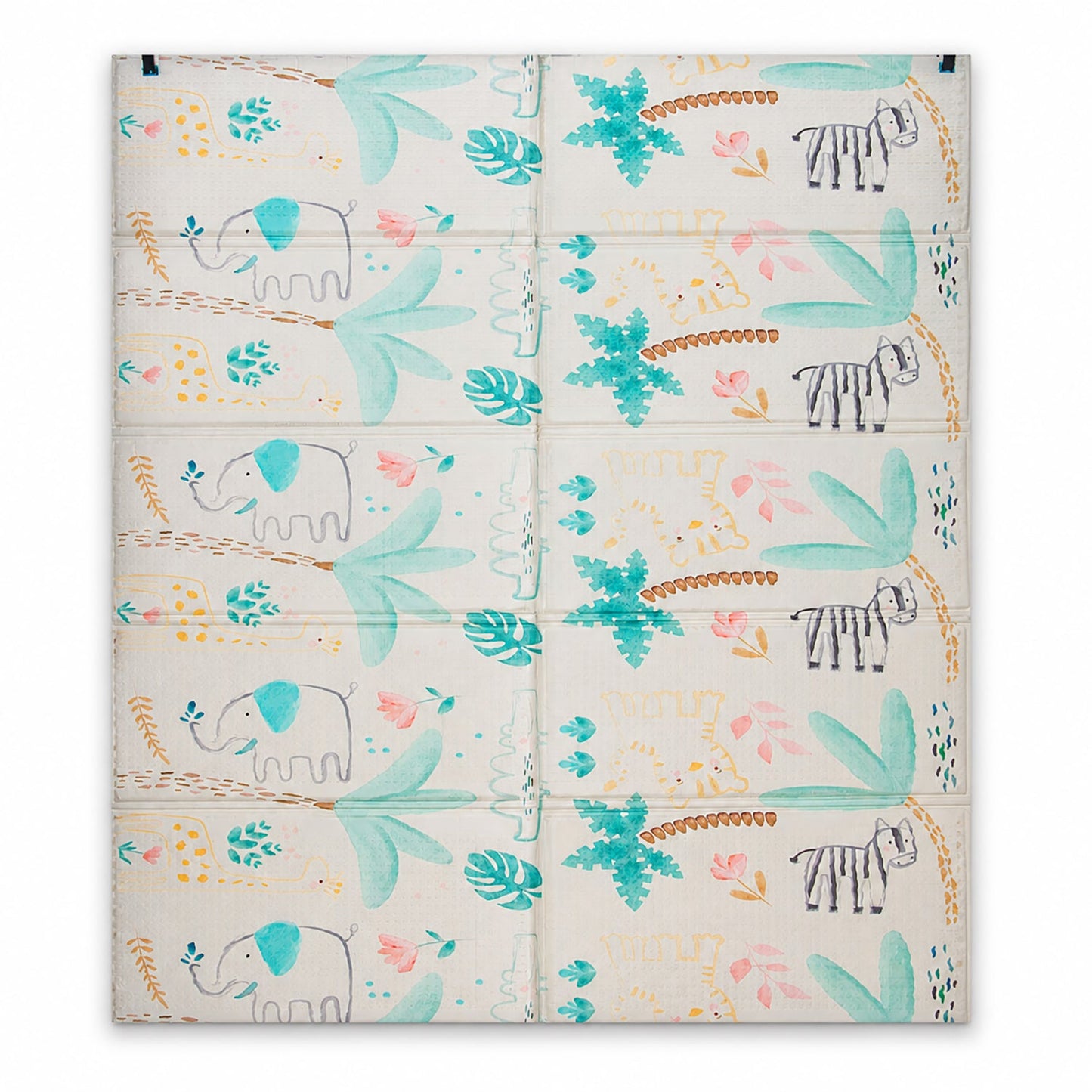 XXL foldable play mat 200 x 180 cm Mundpark