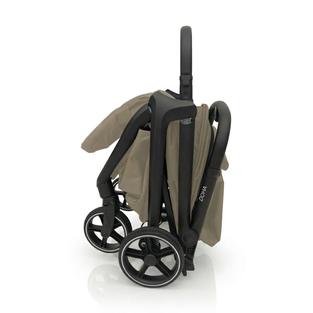 Asalvo Kinderwagen Doha in beige