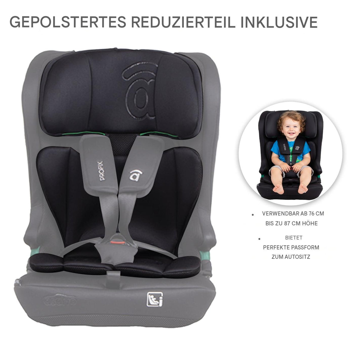 AUSTEN 2 BLACK child car seat