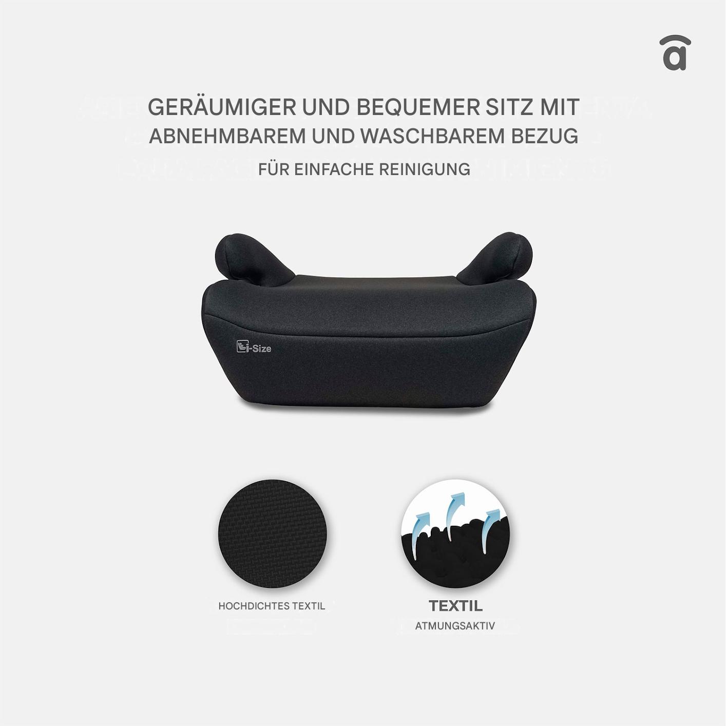 Asalvo Smartsafe Grau Kindersitz 125-150 cm