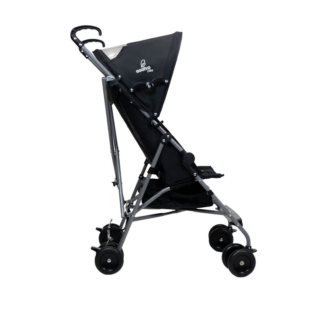 Asalvo Kinderwagen Enzo 3 in schwarz