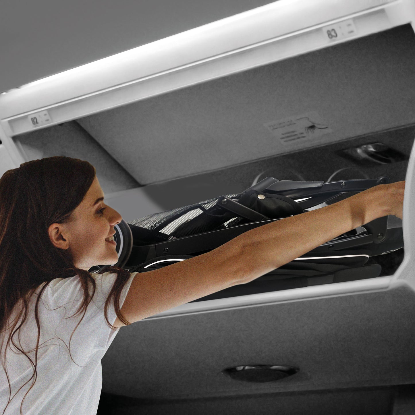 Asalvo Tumbuktu-Kinderwagen in schwarz