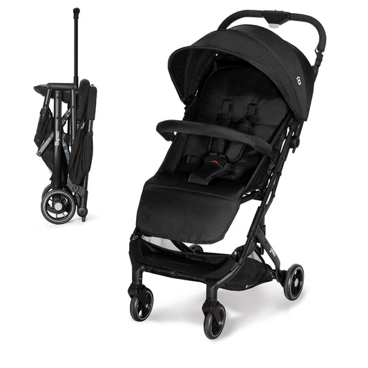 Asalvo Tumbuktu-Kinderwagen in schwarz