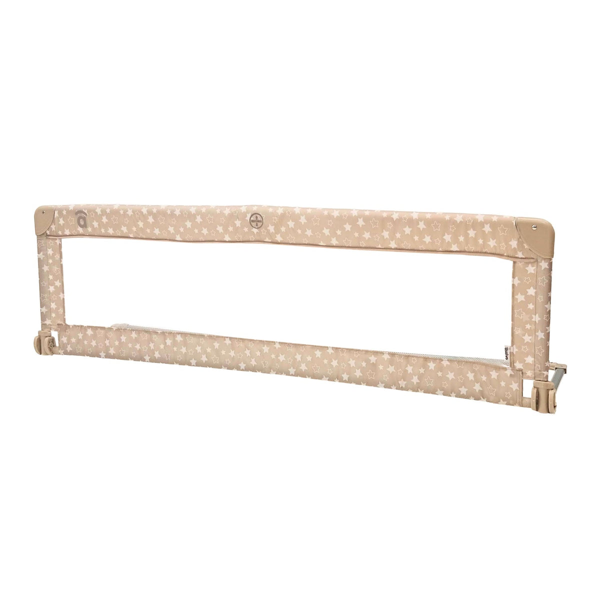 Asalvo Baby Bettschutzgitter in beige mit 150 cm