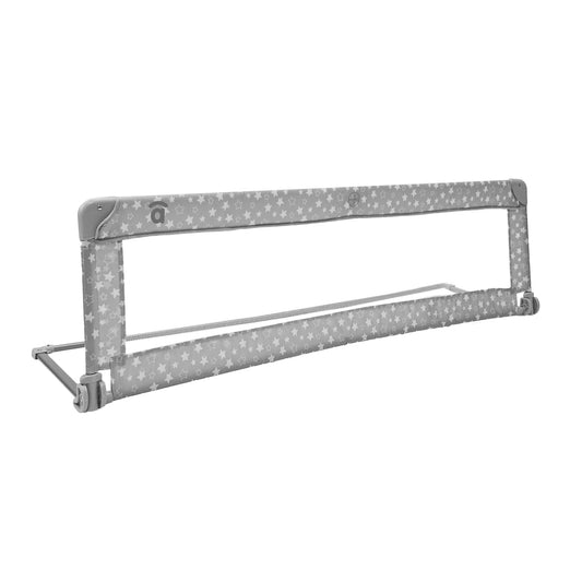 Asalvo Baby Bettschutzgitter in grau mit 150 cm