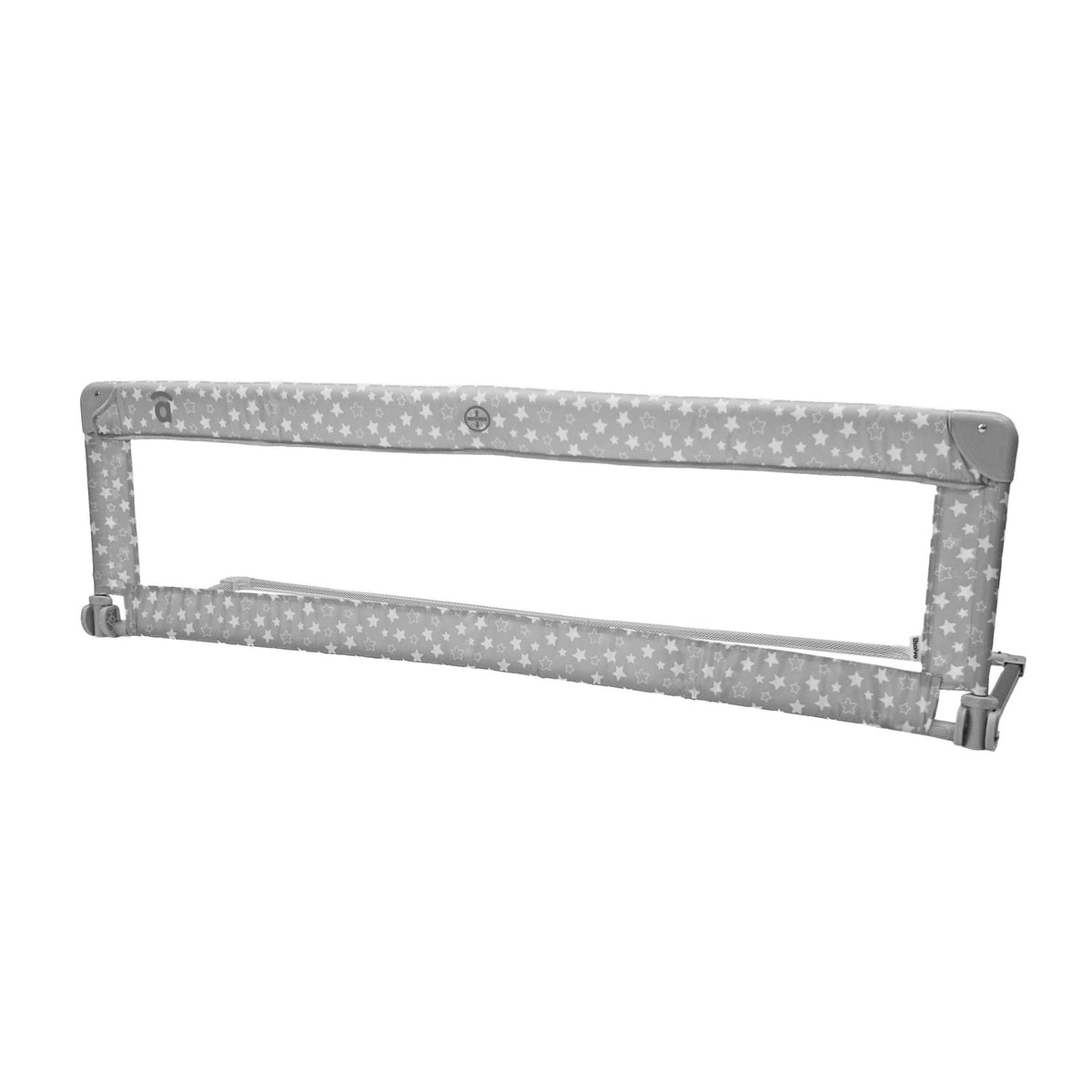 Asalvo Baby Bettschutzgitter in grau mit 150 cm