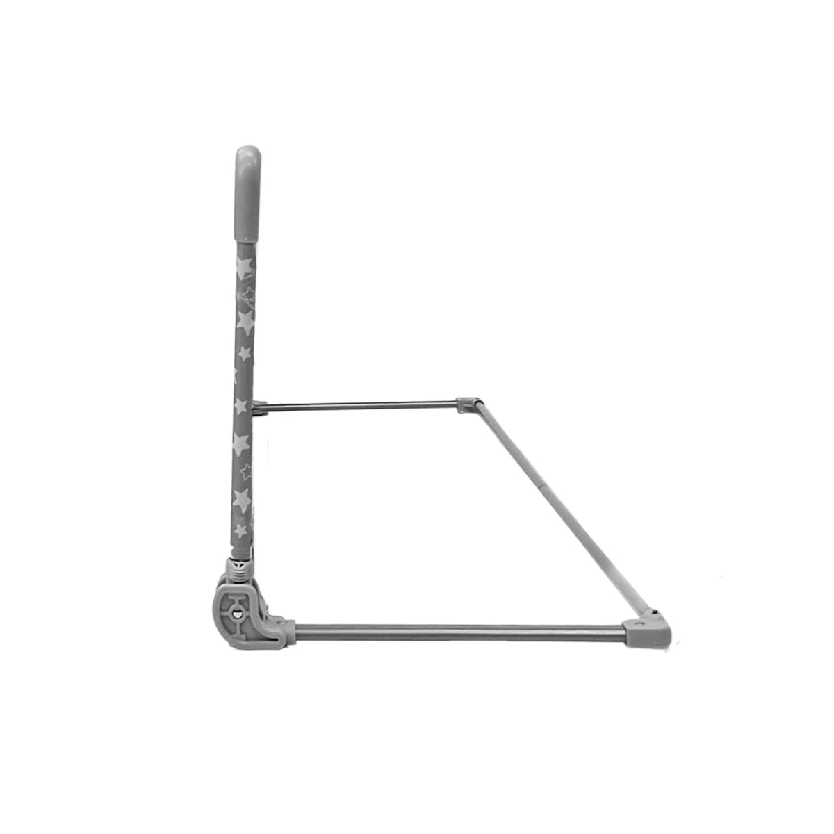 Asalvo Baby Bettschutzgitter in grau mit 150 cm