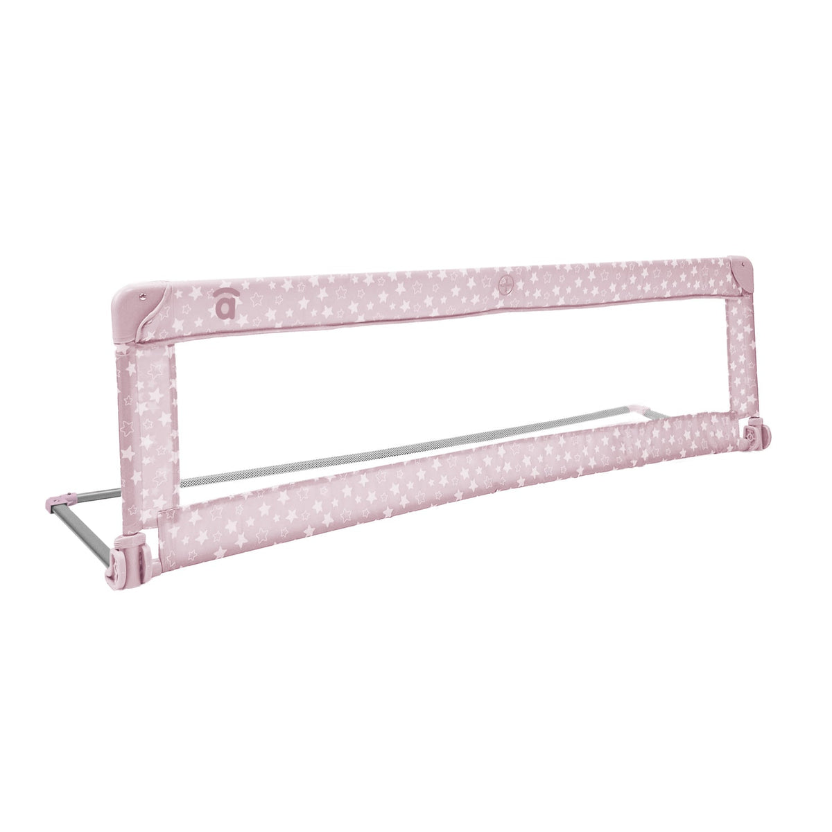 Asalvo Baby Bettschutzgitter in rosa mit 150 cm