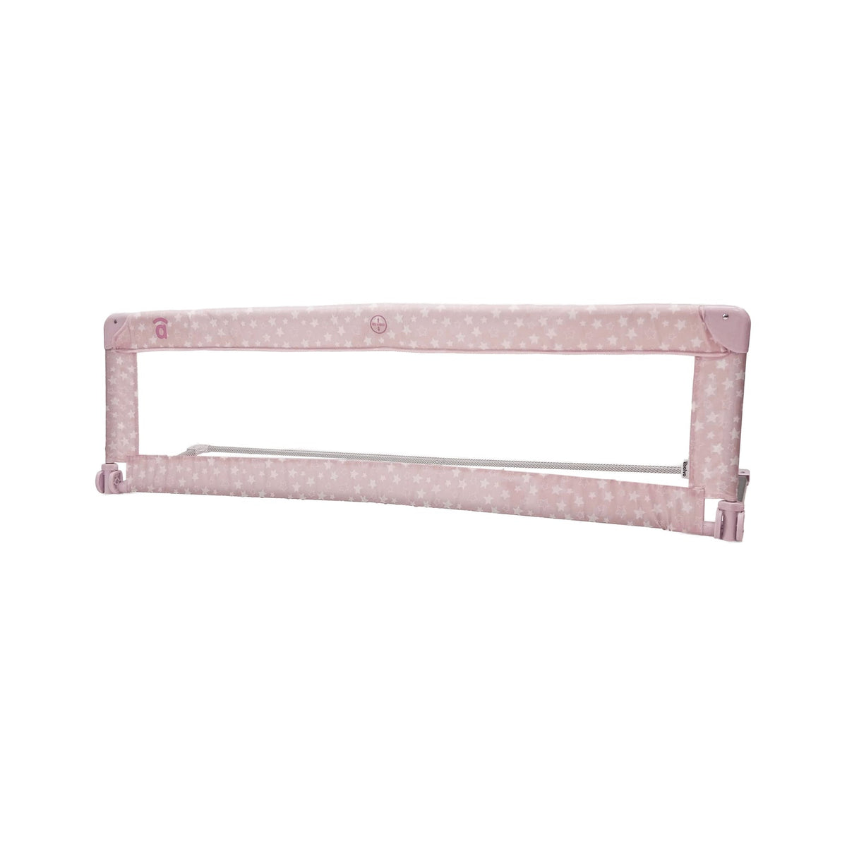 Asalvo Baby Bettschutzgitter in rosa mit 150 cm