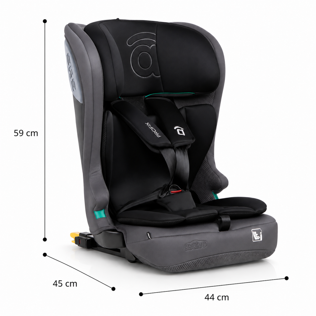 AUSTEN 2 BLACK child car seat
