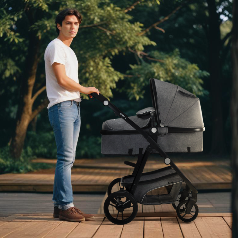 Asalvo Trio Convertible in 2 in 1 vielseitigste und praktischste Kinderwagen
