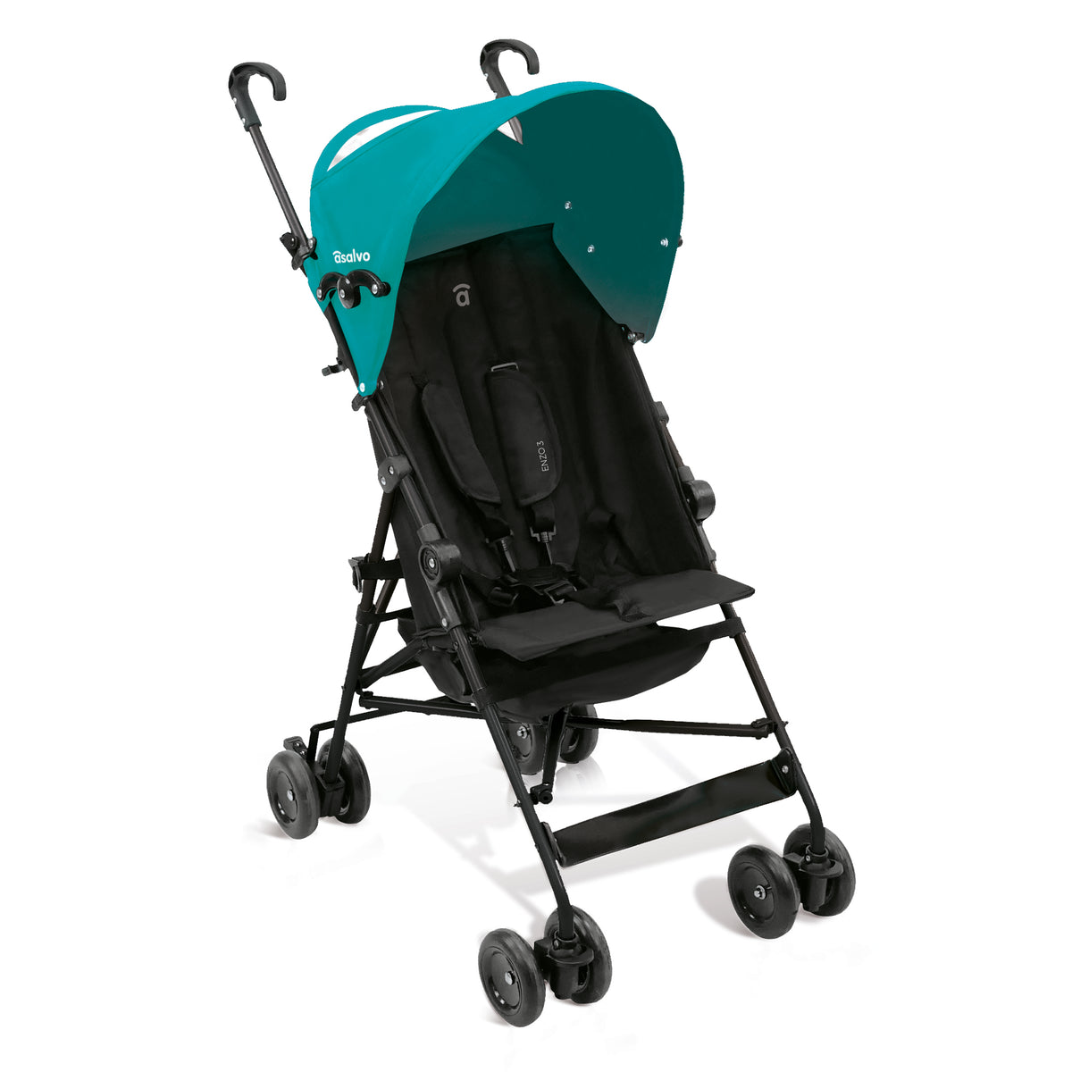 Asalvo Kinderwagen Enzo 3 in grün