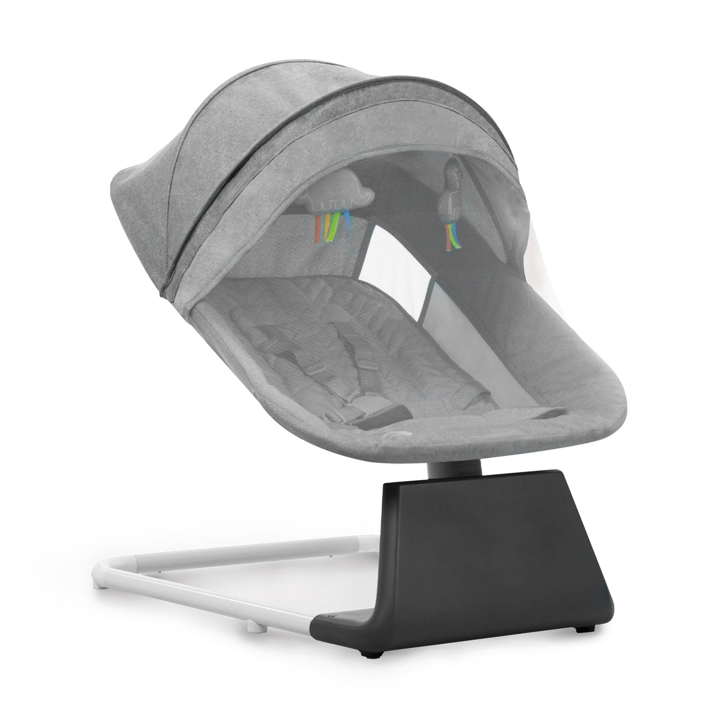 Asalvo Baby-Schaukelstuhl Wippe mit Bluetooth-Steuerung.