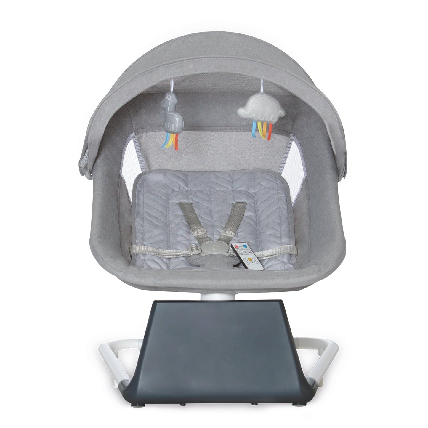 Asalvo Baby-Schaukelstuhl Wippe mit Bluetooth-Steuerung.