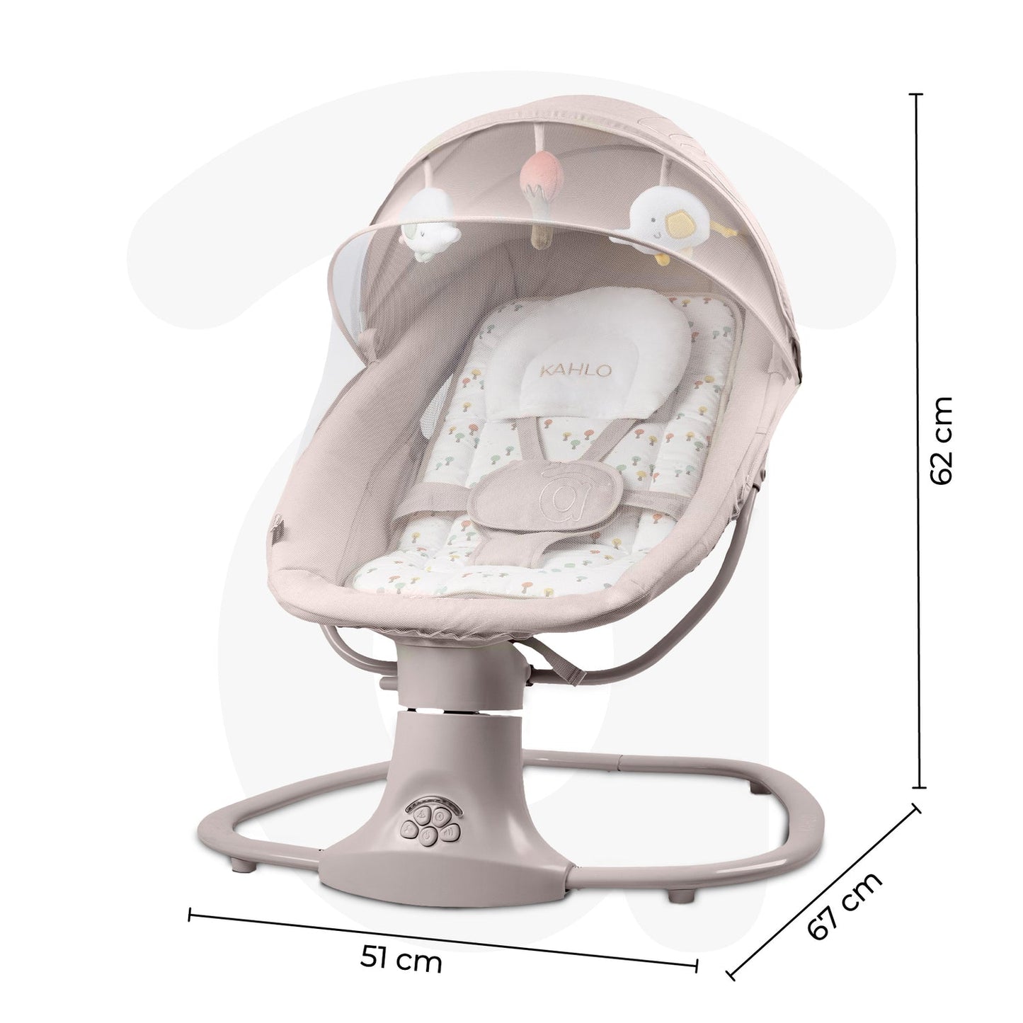 Bouncer rocker KAHLO GREY