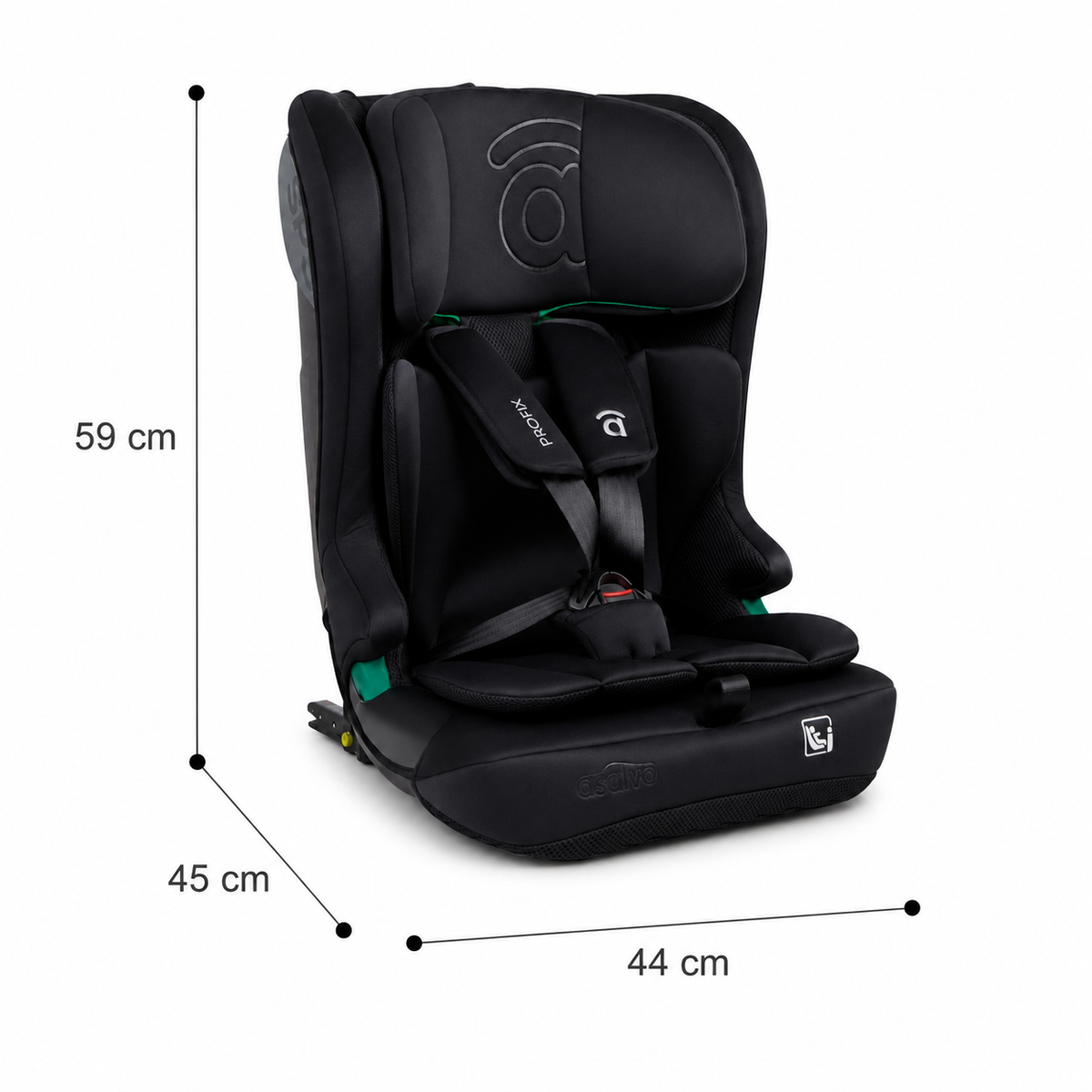 AUSTEN 2 BLACK child car seat